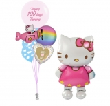 100 Days Hello Kitty Pilot Balloon Set 