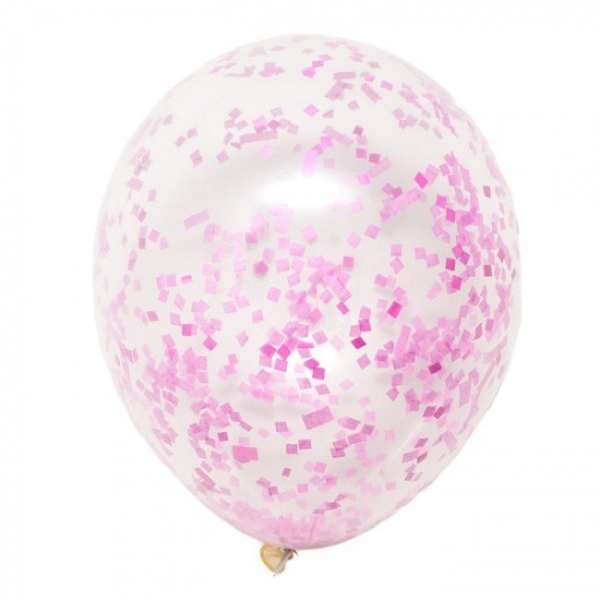 Confetti Pink 16 inch Balloon