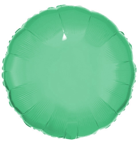 18" Foil Circle Wintergreen balloon