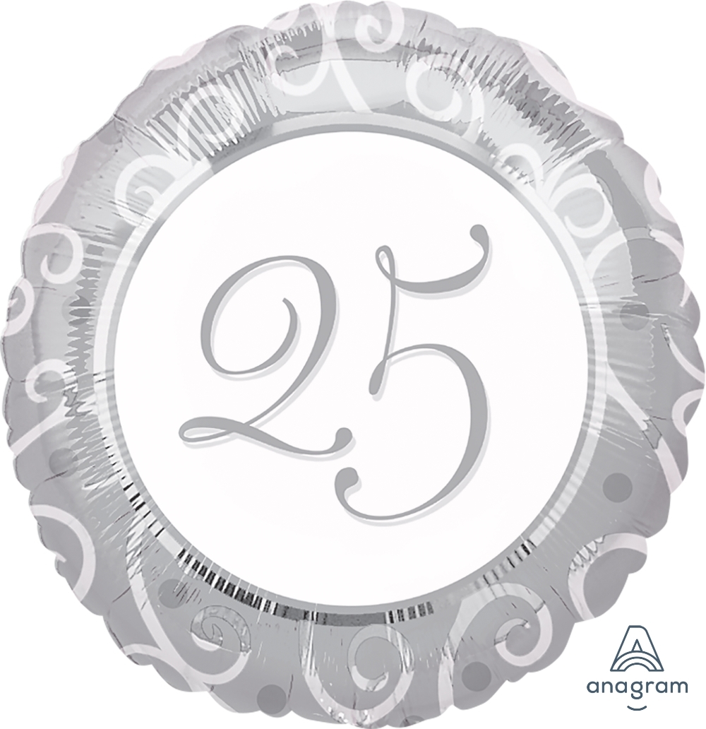 18" Foil - 25th Anniversary