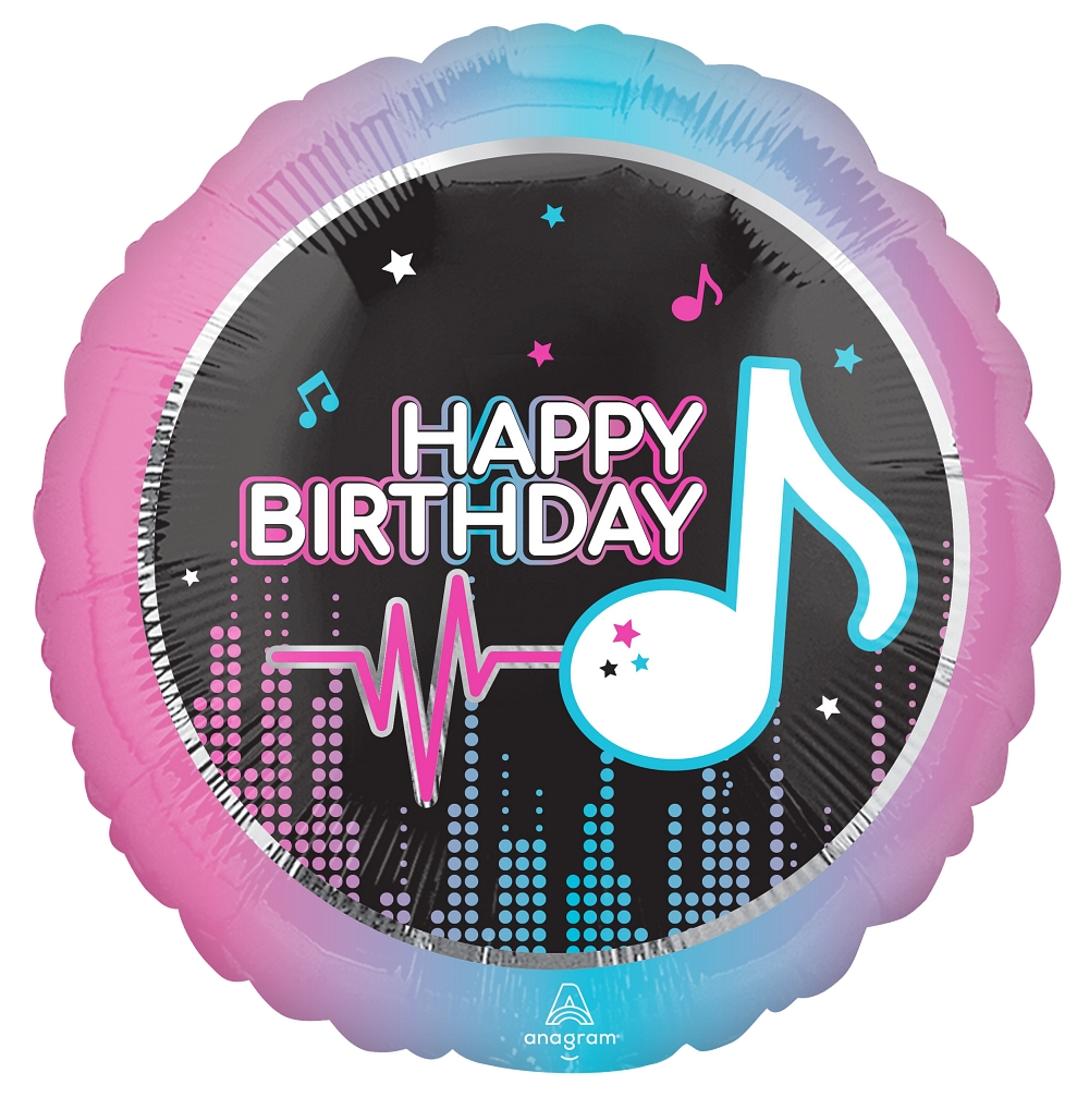 18" Foil Birthday Internet Famous TikTok Balloon