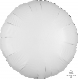 18" Foil Circle - White