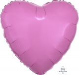 18" Foil Heart - Metallic Pink balloon