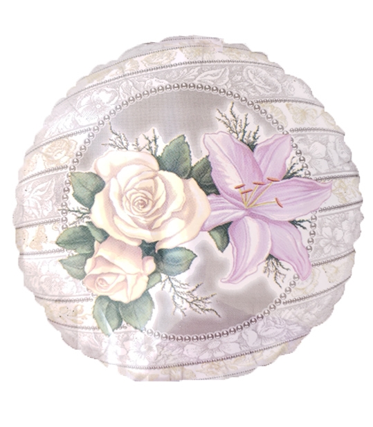 18" Foil - LAW - Flowers