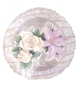18" Foil - LAW - Flowers
