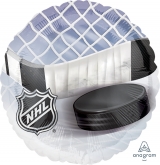 18" Foil - NHL Hockey Puck and Stick