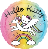 18" Hello Kitty Unicorn balloon