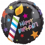 18" VLP Happy Birthday Candle