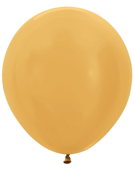 18" Metallic Gold with Hi Float