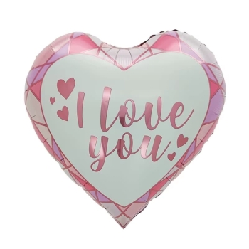 18" Opal I Love You balloon