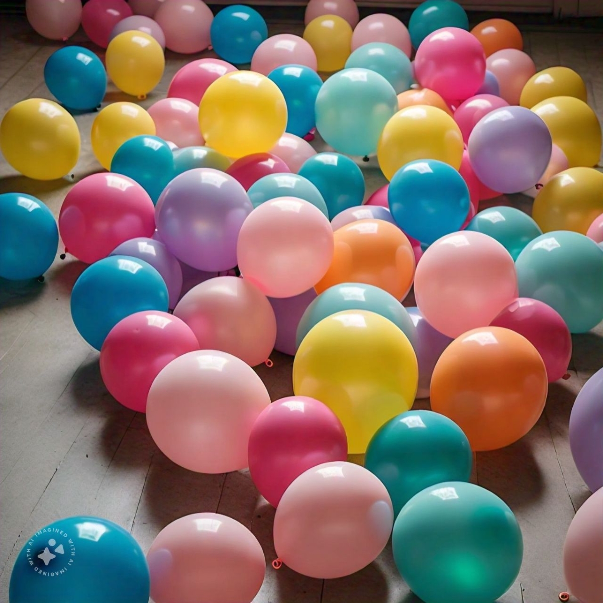 [25] AIR-FILLED Standard Size Latex Balloon (ONLINE ONLY SPECIAL)