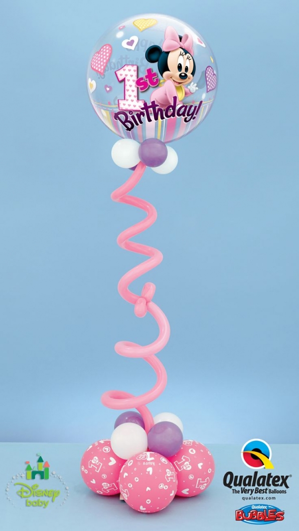1st Birthday Baby Minnie Stand Up 10