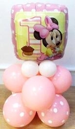 1st Birthday Baby Minnie Centerpiece 12