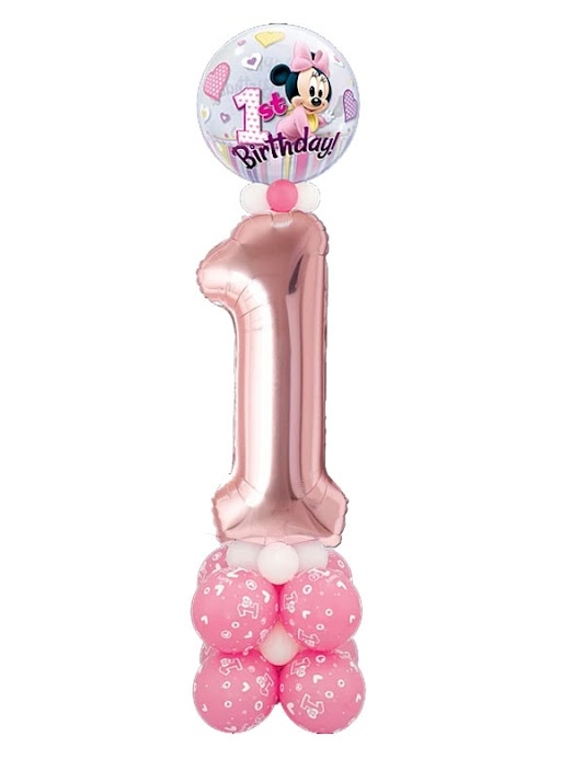1st Birthday Baby Minnie Stand Up 9