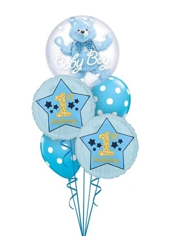 1st Birthday Blue Bear 31