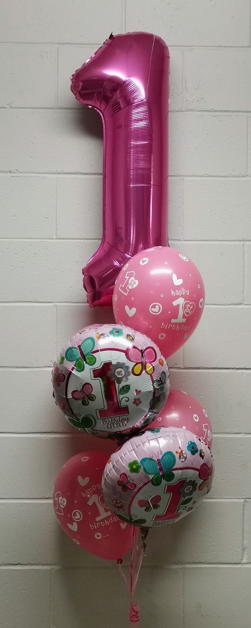 1st Birthday Butterfly Beauty Bouquet