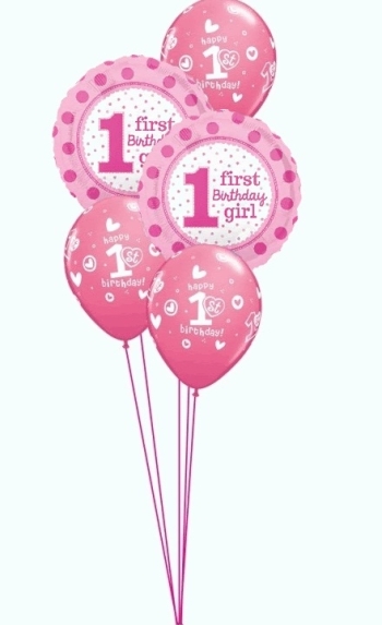 1st Birthday Girl Bouquet 28