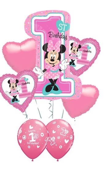 1st Birthday Minnie Mouse 1