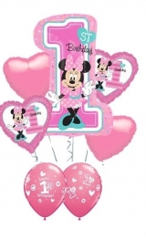 1st Birthday Minnie Mouse 1