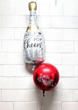 2024 Year of the Ox Cheers Simple Balloon Bouquet