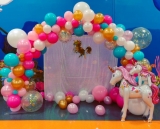 [10x10FT] Sparkle and Shiny Unicorn Confetti Double Garland Arch