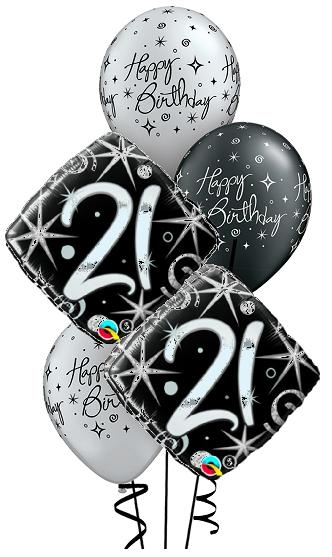 Milestone 21st Birthday Bouquet 20