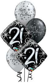 Milestone 21st Birthday Bouquet 20