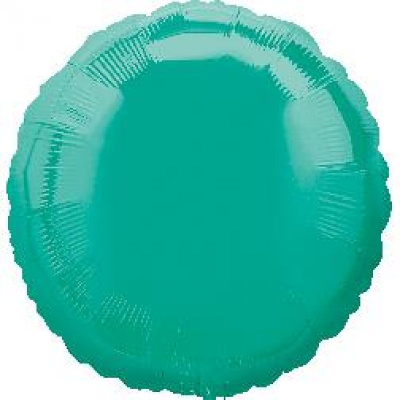 18" Foil Circle - Teal balloon