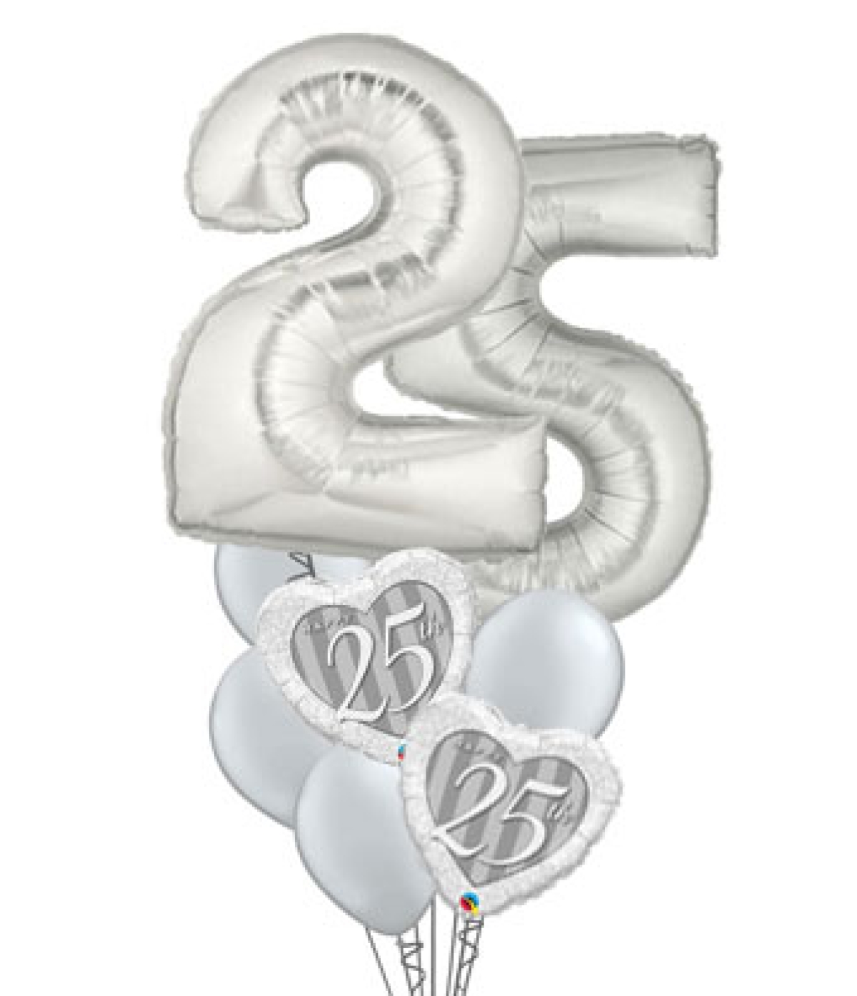 25th Anniversary Jumbo Numbers Bouquet
