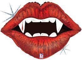 30" Vampire Lips Balloon