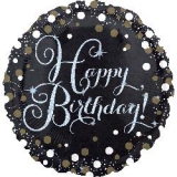 18" Foil Birthday Sparkling Holographic Confetti