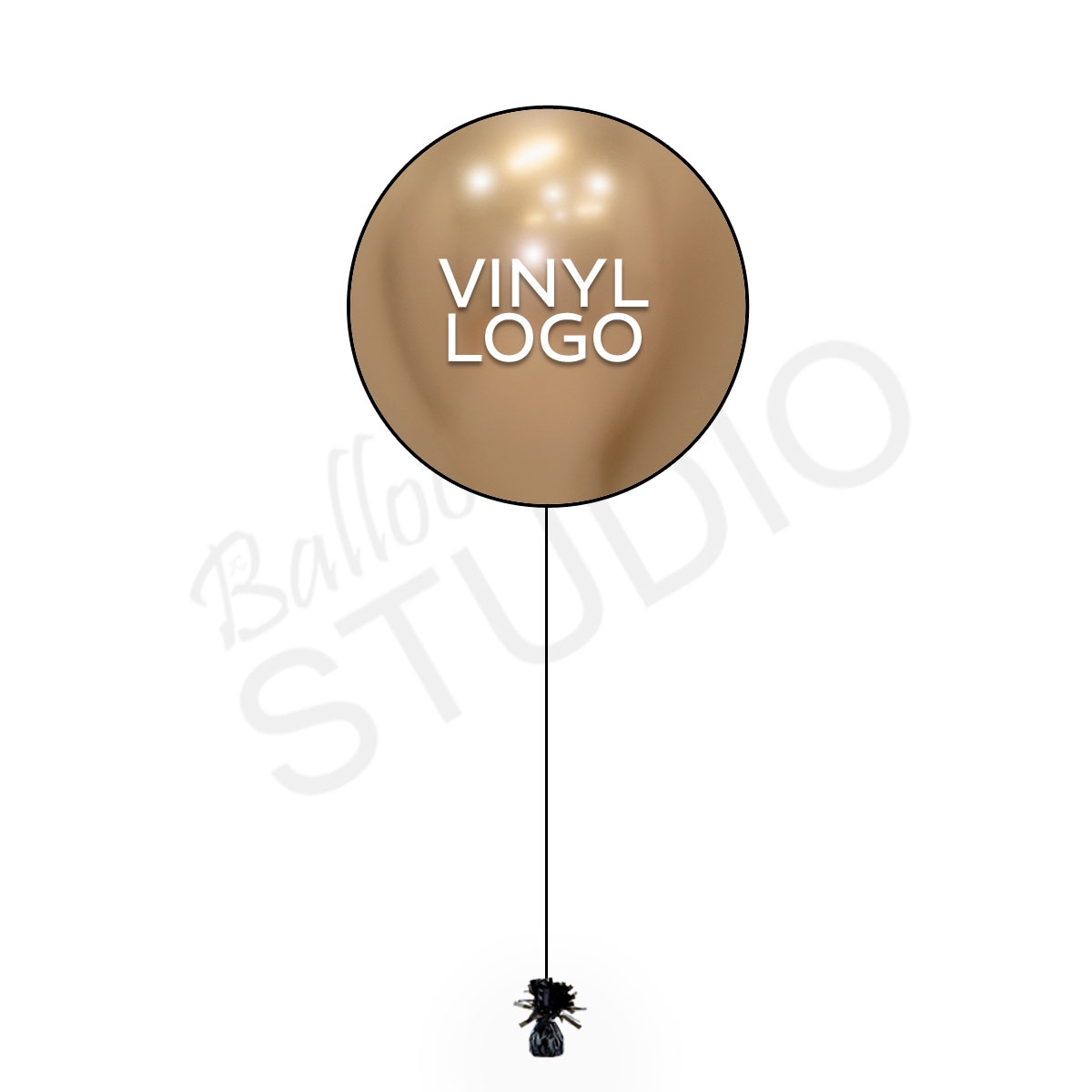 24inch Single Large Customizable Logo Vinyl Balloon 
