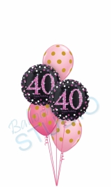 40th Pink Birthday Bouquet