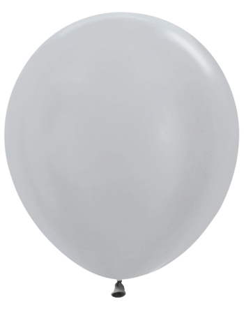  18" Metallic Silver with Hi Float