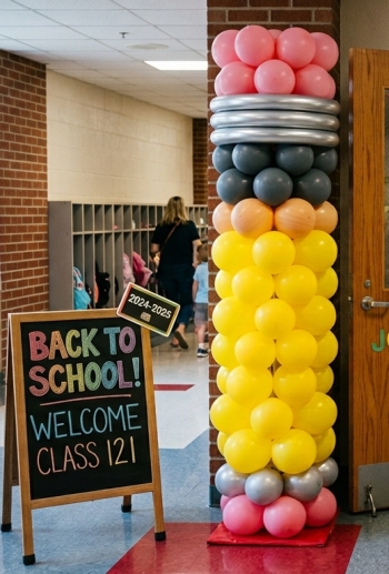 6FT Back to School Pencil Column  INDOOR