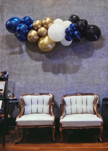 [6FT] Colour Block Sophisticated Shine Balloon Garland 