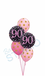 90th Pink Birthday Bouquet