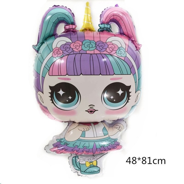 Unicorn LOL Surprise Doll Balloon 
