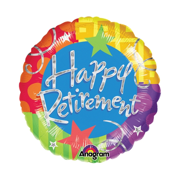 Jumbo Happy retirement Balloon