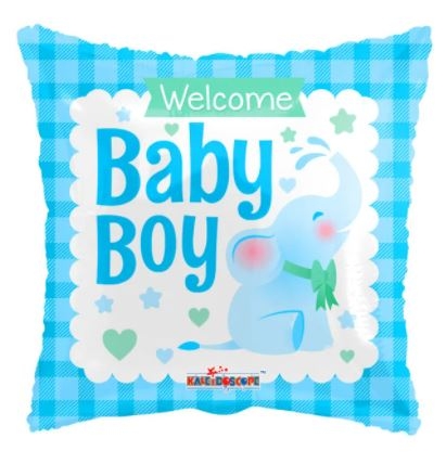 Welcome Baby Boy Balloon