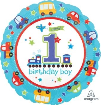 1st Birthday Boy Balloon 