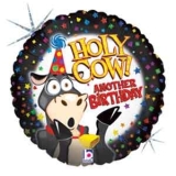 18 Holy Cow Birthday Foil Balloon