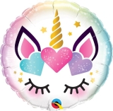 Unicorn Eyelashes Balloon 