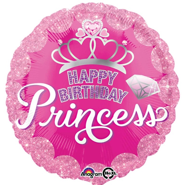 Happy Birthday Princess Balloon
