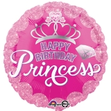 Happy Birthday Princess Balloon