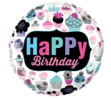 Sweet Birthday Cupcake Balloon 