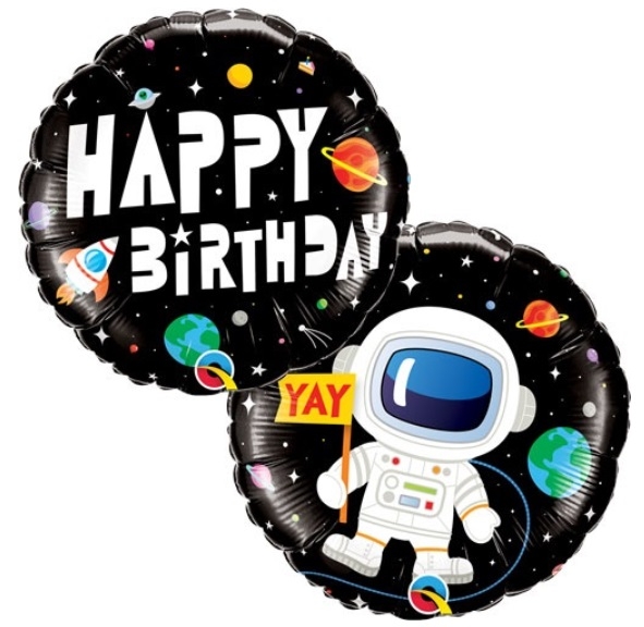 Birthday Astronaut Balloon