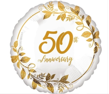 50th Anniversary Balloon 