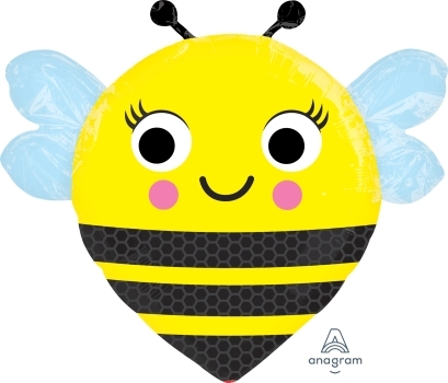 Jr Shape - Happy Buzz 'N Bee 22"x 21" balloon