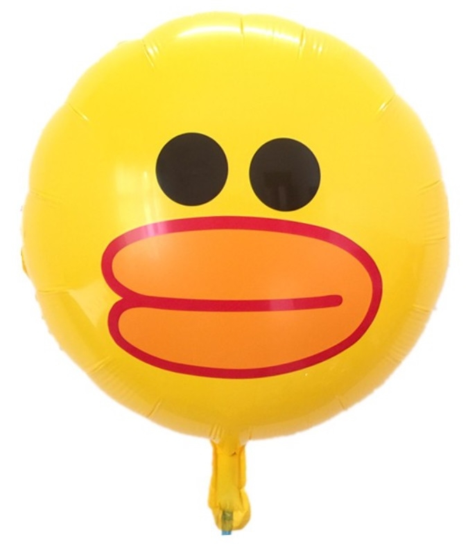 Sally Line Friends Cute Chick Face Balloon	